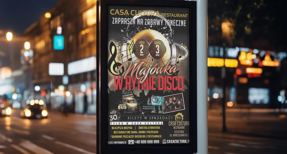 Majówka w rytmie disco! Takie imprezy tylko tu