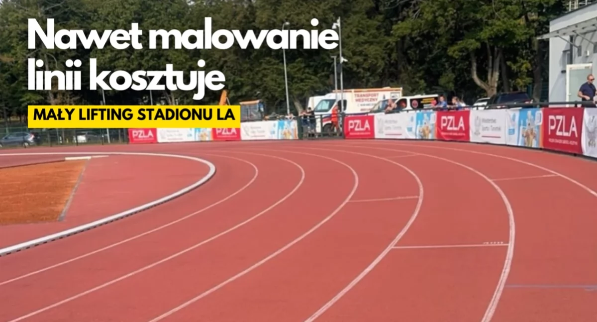 Stadion przy „Staszicu” do odświeżenia. Będą nowe oznaczenia na bieżni