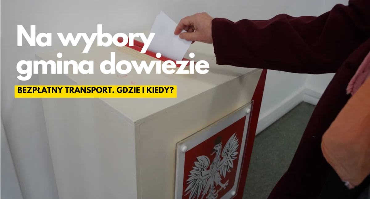 Demokracja na kołach. Gmina bezpłatnie zawiezie na wybory