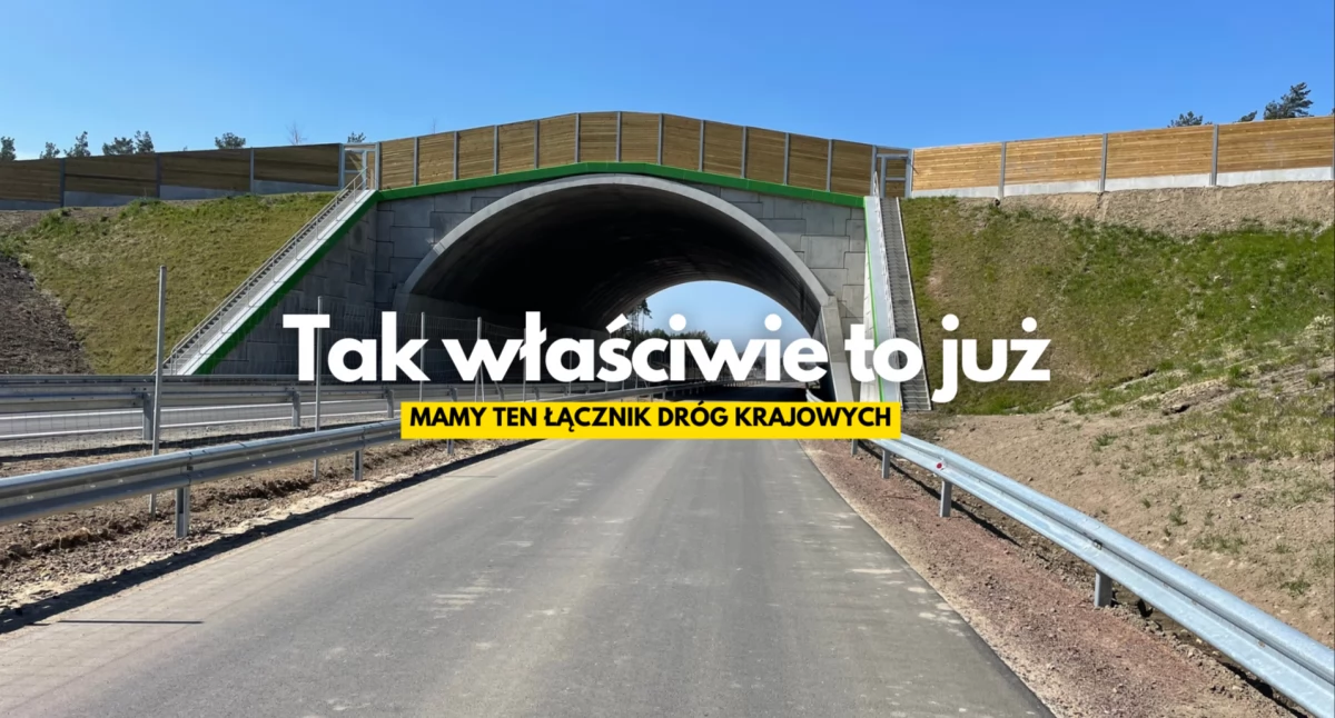 Łącznik DK20 z S11. Na chwilę znikły nawet znaki zakazu wjazdu