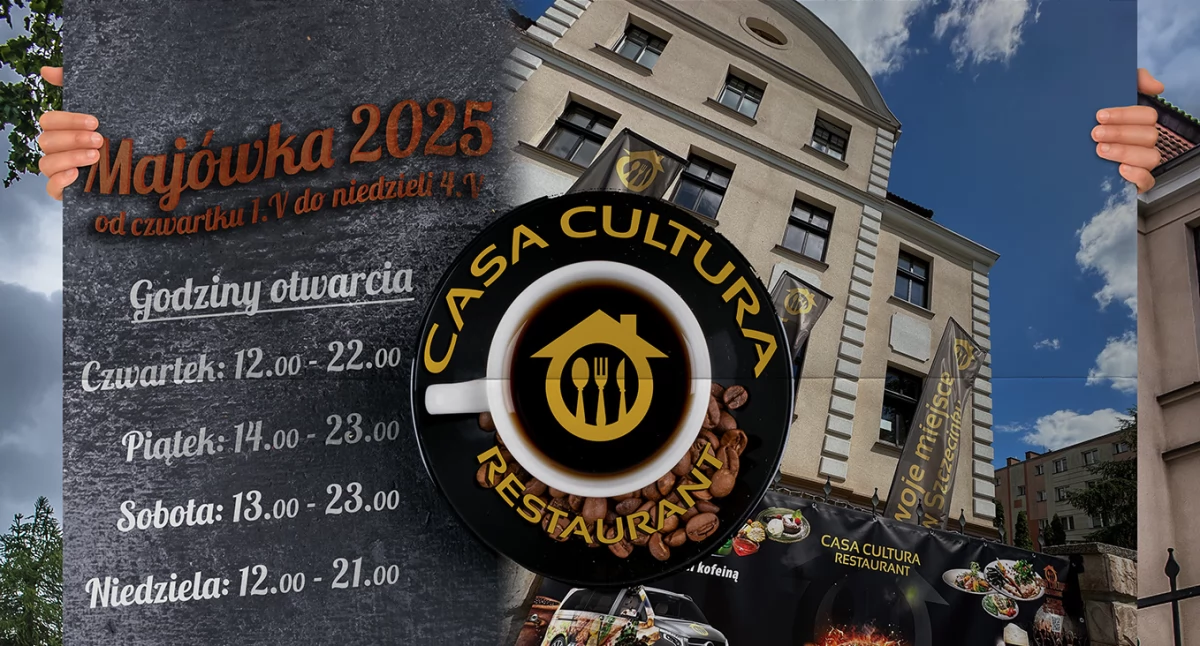 Majówka 2025 w Casa Cultura. Ogródek już czeka!