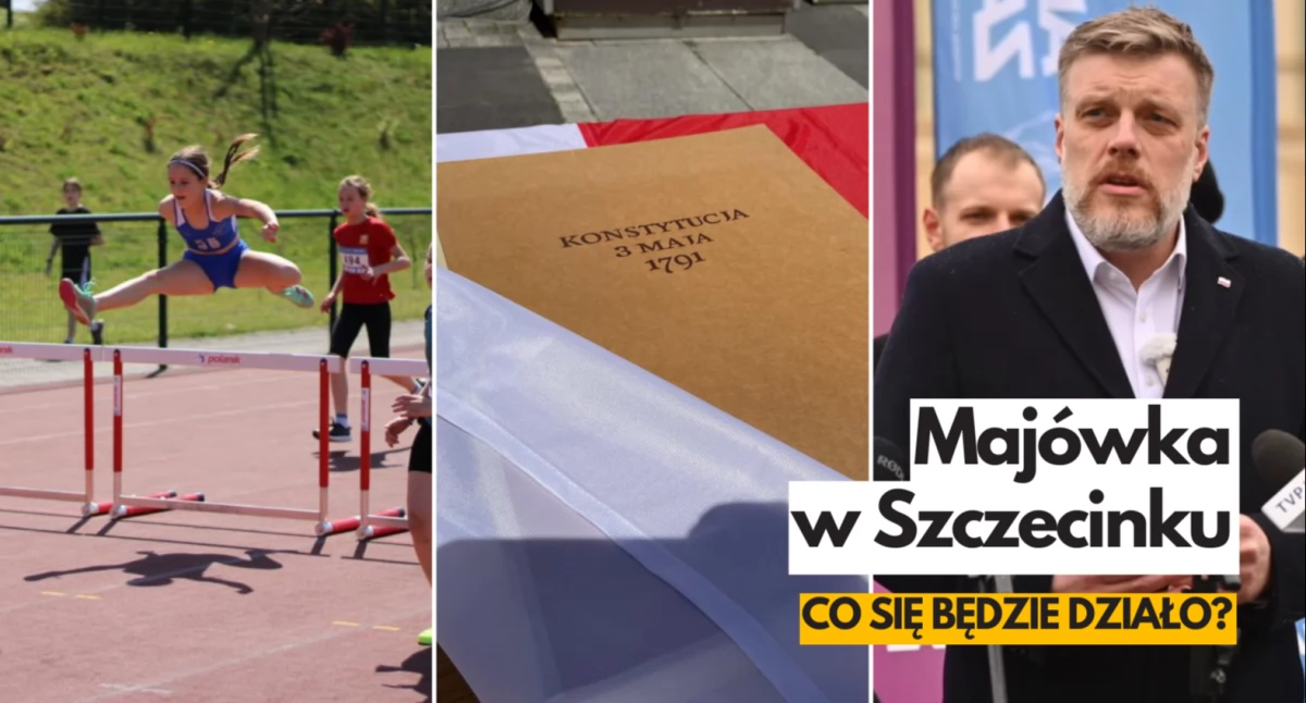 Majówkowy rozkład jazdy w Szczecinku