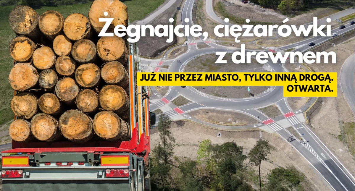 Z krajówki na ekspresówkę już nie trzeba jechać przez miasto. Łącznik w Szczecinku otwarty