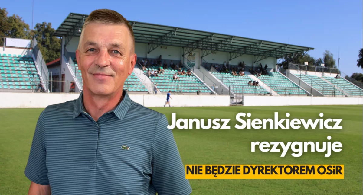 „To co miałem zrobić, zrobiłem”. Janusz Sienkiewicz rezygnuje z funkcji dyrektora OSiR