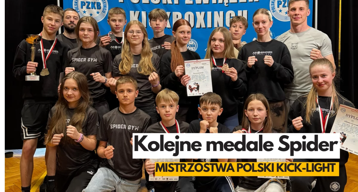 Mistrzostwa Polski. Spider Szczecinek z kolejnymi medalami