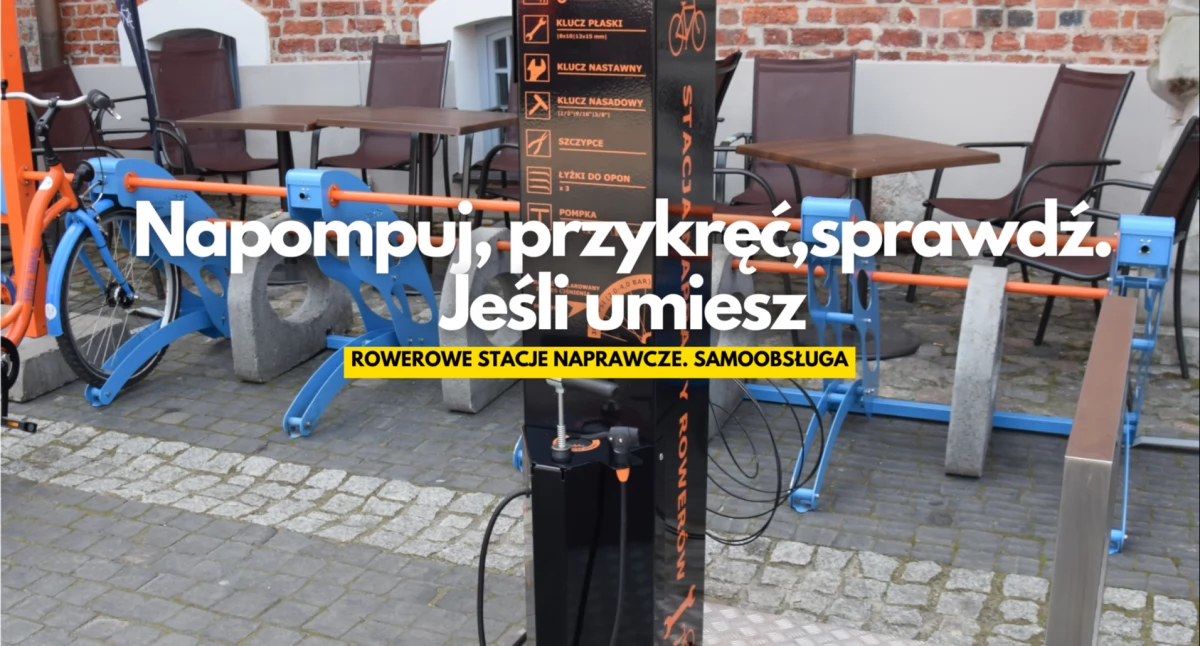 Darmowe naprawy rowerów. Narzędzia będą, ale samemu trzeba