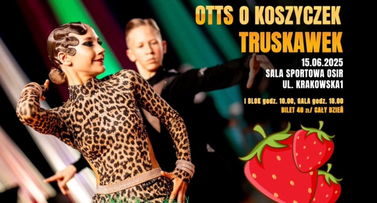 Koszyczek truskawek jako nagroda. Najważniejszy jest jednak taniec