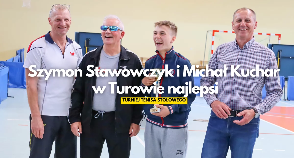 Pingpongowe starcie w Turowie. Na starcie 120 zawodników