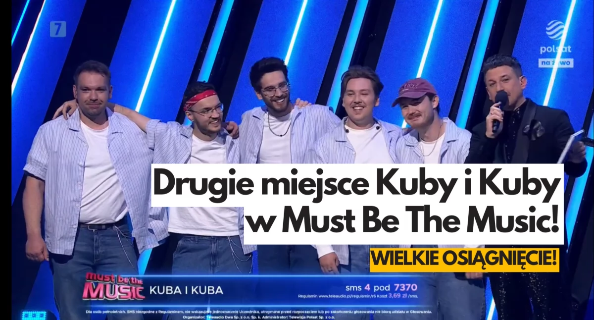 Kuba i Kuba zajęli drugie miejsce w Must Be The Music!