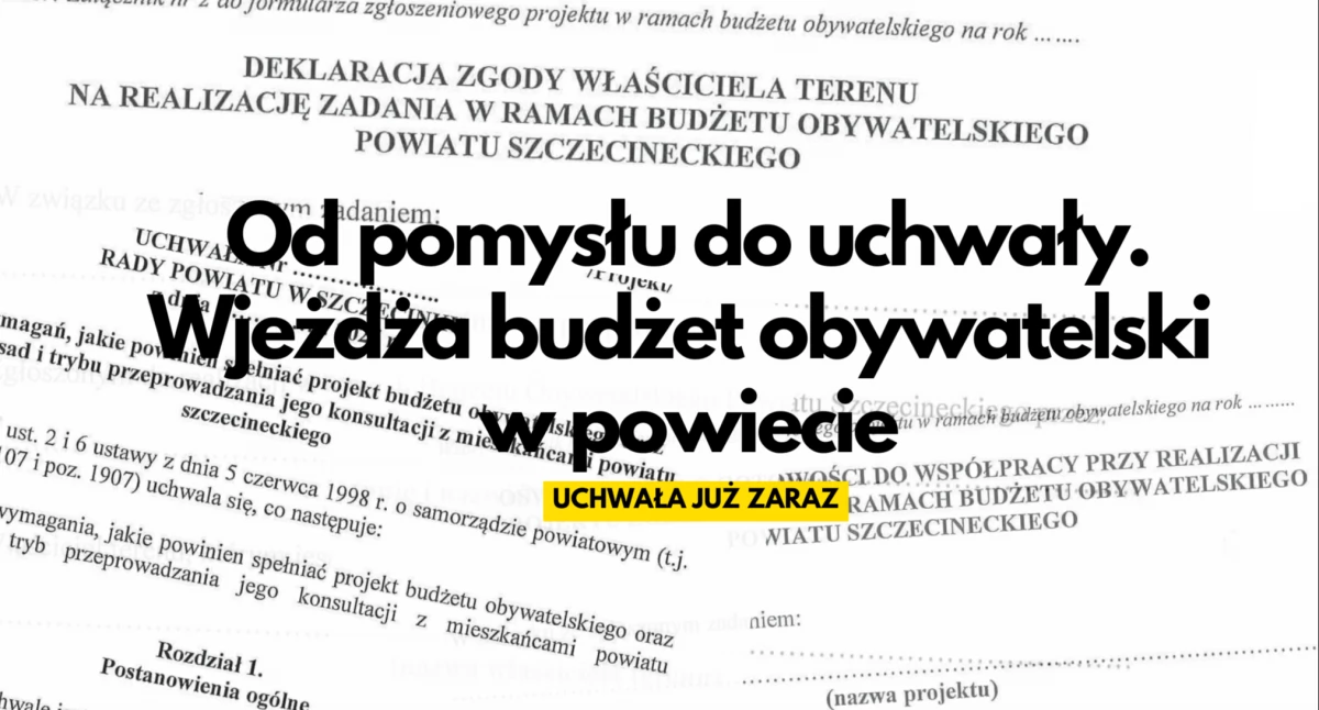 Powiatowy budżet obywatelski ruszy, tylko... czy ktoś to zauważył?