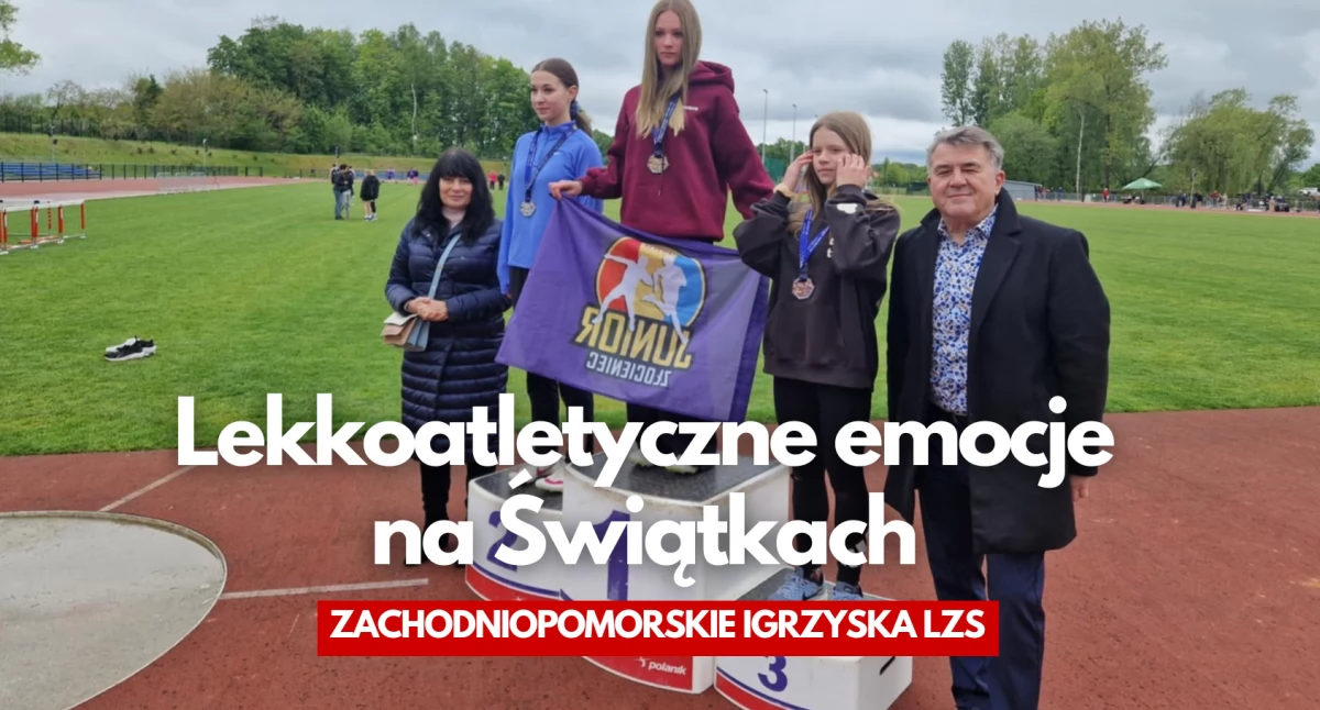 Rywalizowali młodzi lekkoatleci. Świetna forma szczecinecczan
