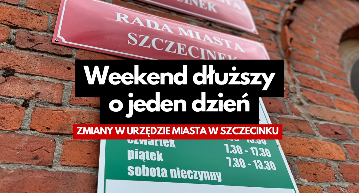 Trzydniowy weekend co tydzień. Tak będą mieli nasi urzędnicy