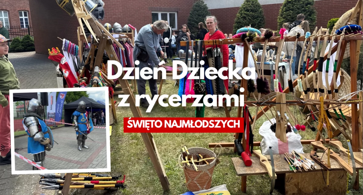 Powiatowy Dzień Dziecka. Rycerze, przekąski i zabawy