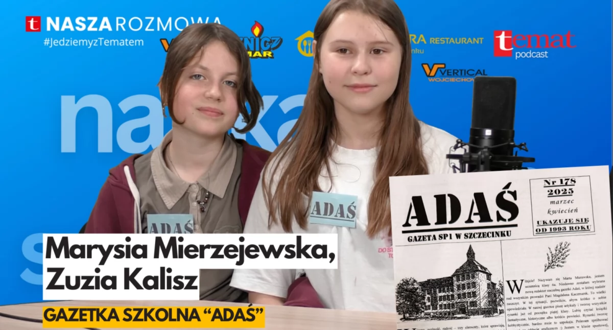 Gazetka szkolna Adaś ma się dobrze. „Jest to duże wyzwanie”