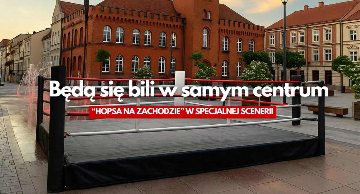 Ringowe emocje na placu Wolności. Walki pod gołym niebem
