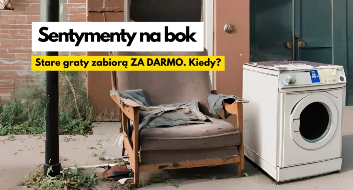Poproś sąsiada, starą pralkę wyniesiecie razem. Zbiórka gabarytów w Szczecinku