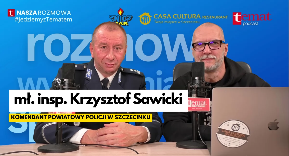 Z Piły do Szczecinka. Nowy szef policji szczerze o pierwszych miesiącach pracy