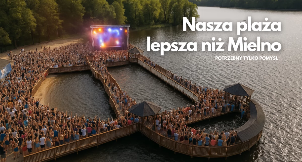 A może taki „Projekt plaża” przez całe lato? Miejsce dobre, plaża miejska czeka