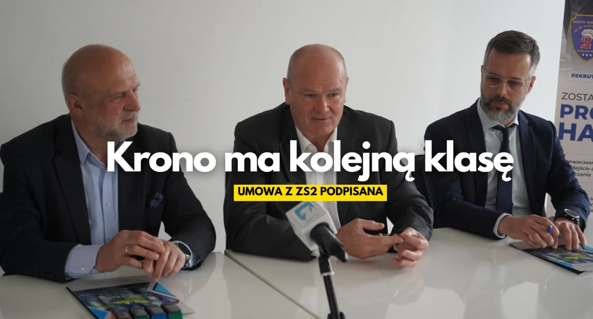ZS Nr 2 w Szczecinku z nową klasą patronacką Kronospanu