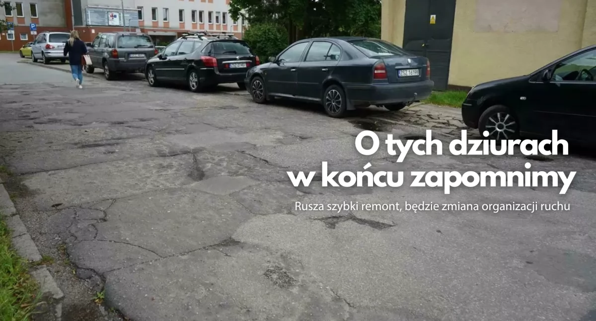 Te dziury w jezdni są znane od pokoleń. Koniec z nimi