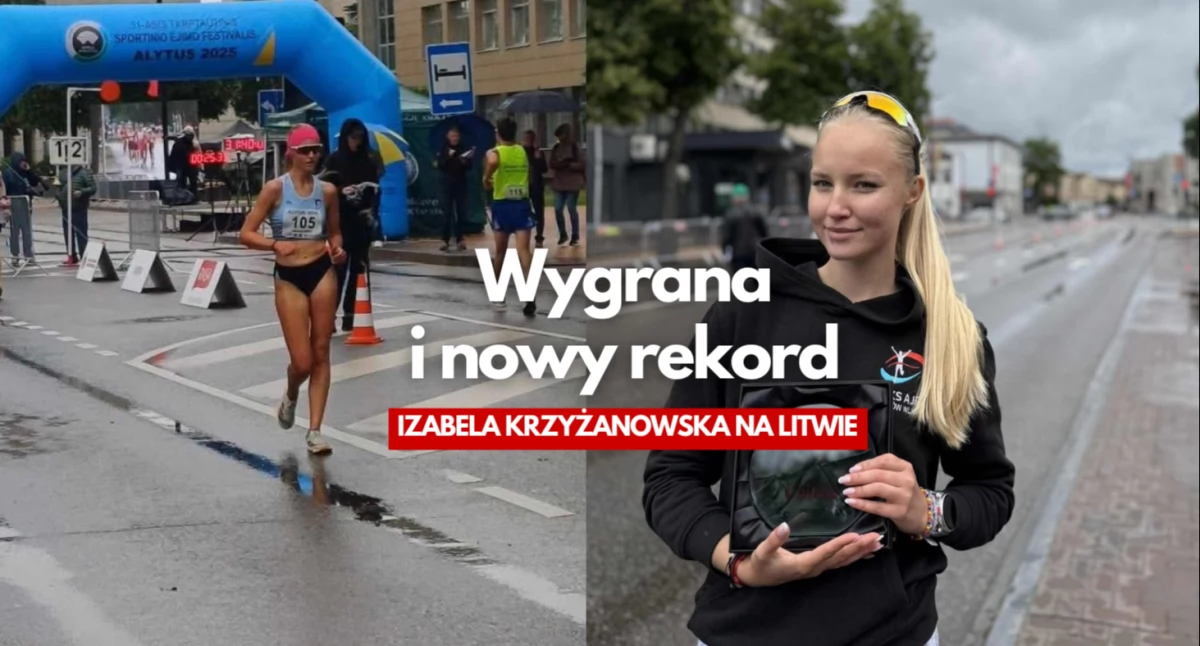 Izabela zwycięża na Litwie i ma nowy rekord życiowy