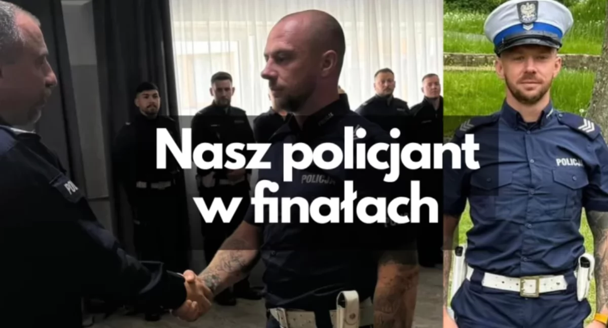 Drugie miejsce to za mało. Nasz policjant może być najlepszy w Polsce