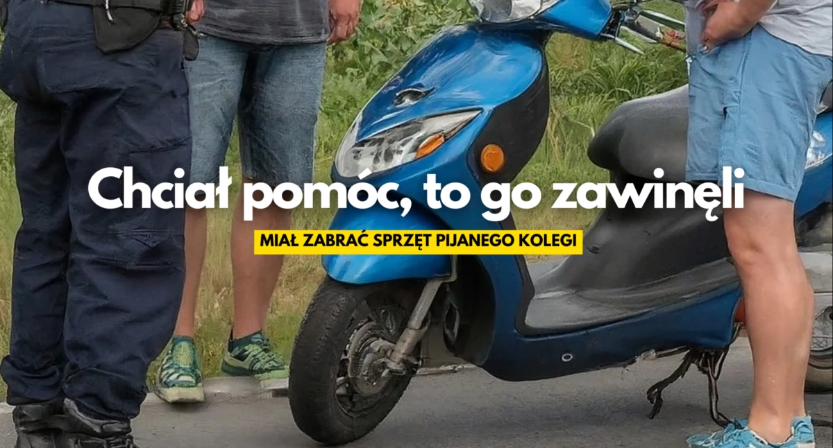 Kolega pijanego kierowcy - do prokuratora. Za nazwisko