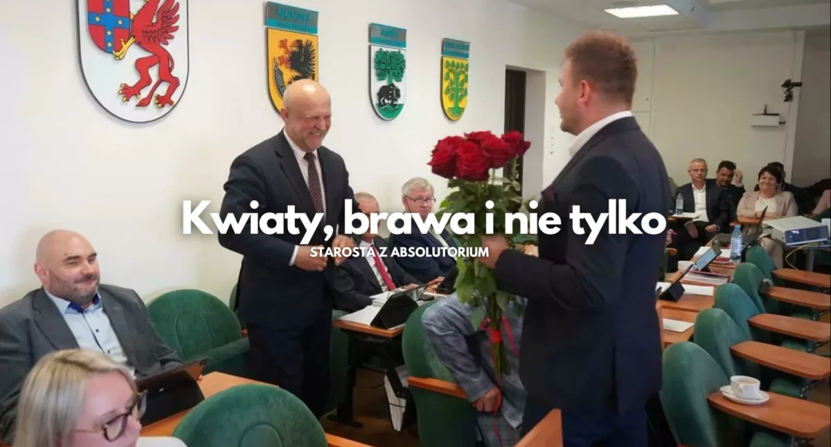 Absolutorium dla starosty Lisa. 13 radnych „za”, nie poparł PiS