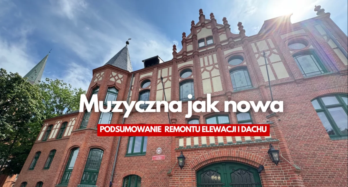 Wygląda fantastycznie. Na szkołę muzyczną poszły grube miliony
