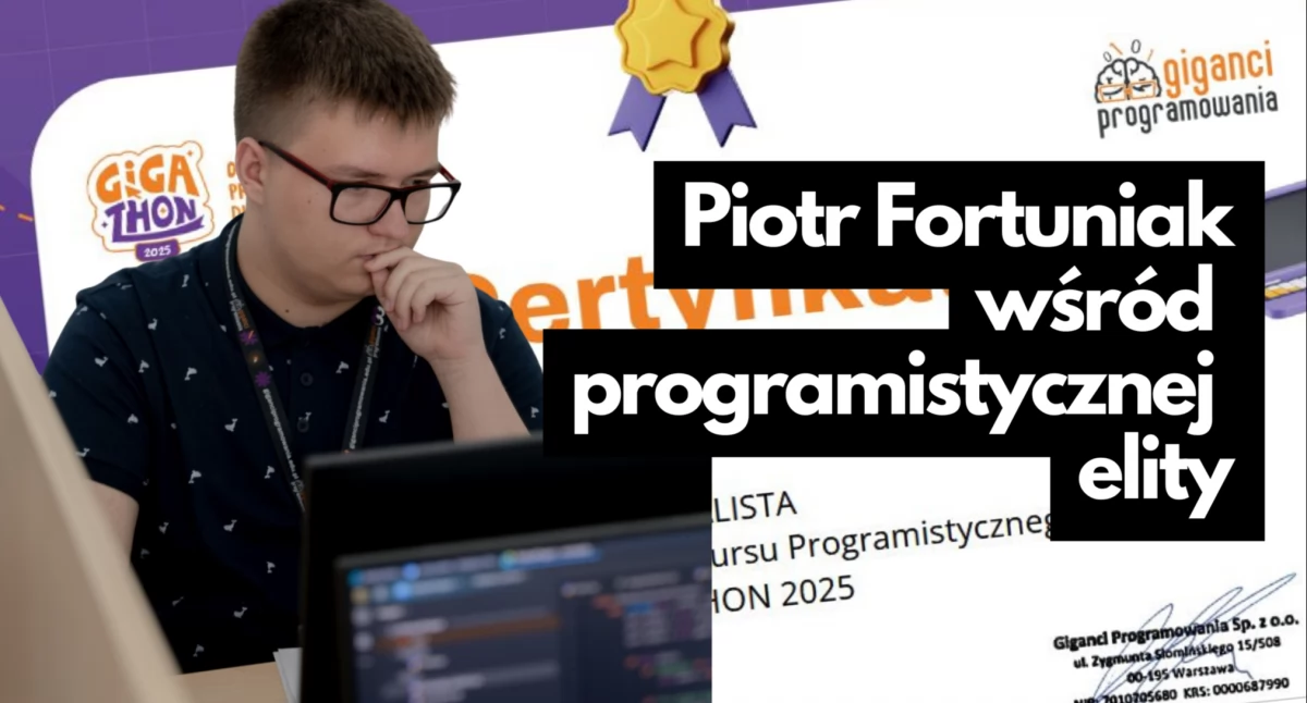 Programistyczna elita z całej Polski. Wśród nich uczeń ze Szczecinka