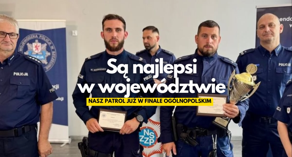Policjanci ze Szczecinka nie dali reszcie szans. Teraz czas na ogólnopolski finał