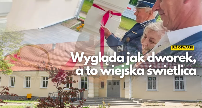 1,4 miliona na świetlicę w Wierzchowie. Wójt: jeden z najładniejszych obiektów