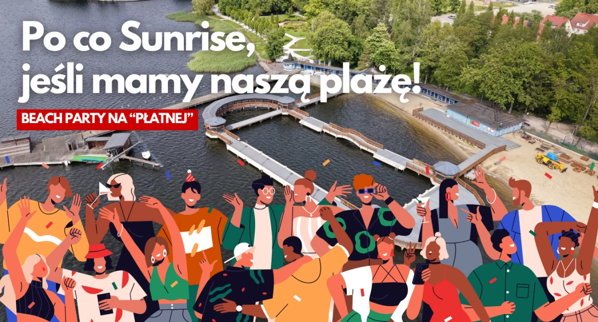 Plaża miejska na nowo. W weekend pierwsza imprezka
