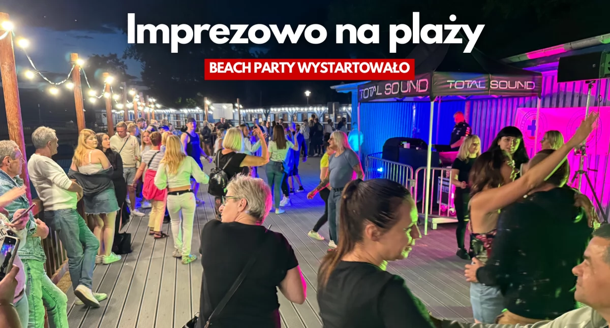 Pierwsze party na plaży. Tak się bawił Szczecinek!