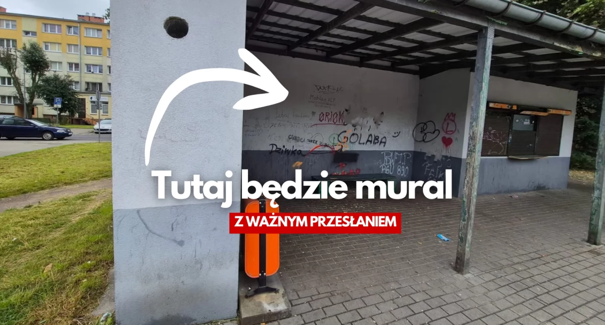 Przystanek nie będzie już straszył. Powstanie kolejny mural