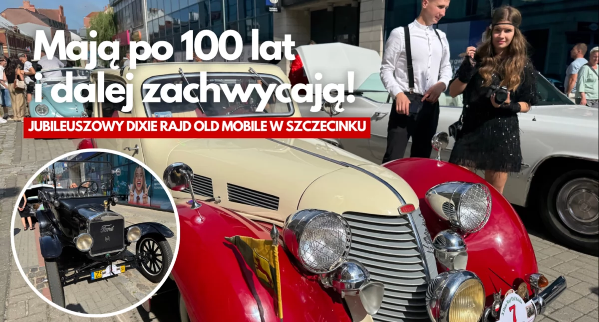 Takich samochodów już nie produkują. Dixie Rajd Old Mobile wystartował