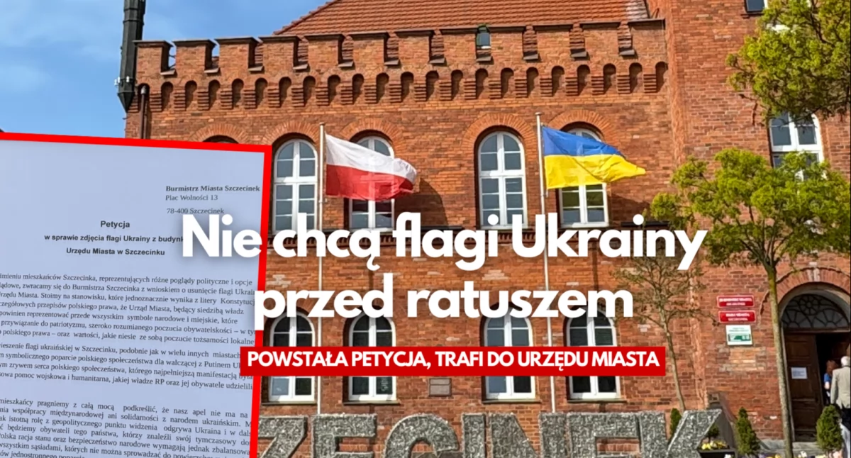 Nie chcą flagi Ukrainy przed ratuszem. Jest petycja