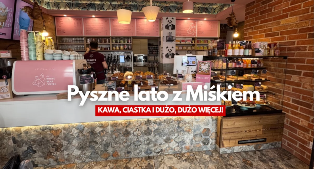 Pyszne lato z Miśkiem. Kawa, ciastka i dużo, dużo więcej!