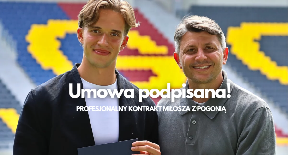 Miłosz Kurzydłowski z profesjonalnym kontraktem w Pogoni Szczecin