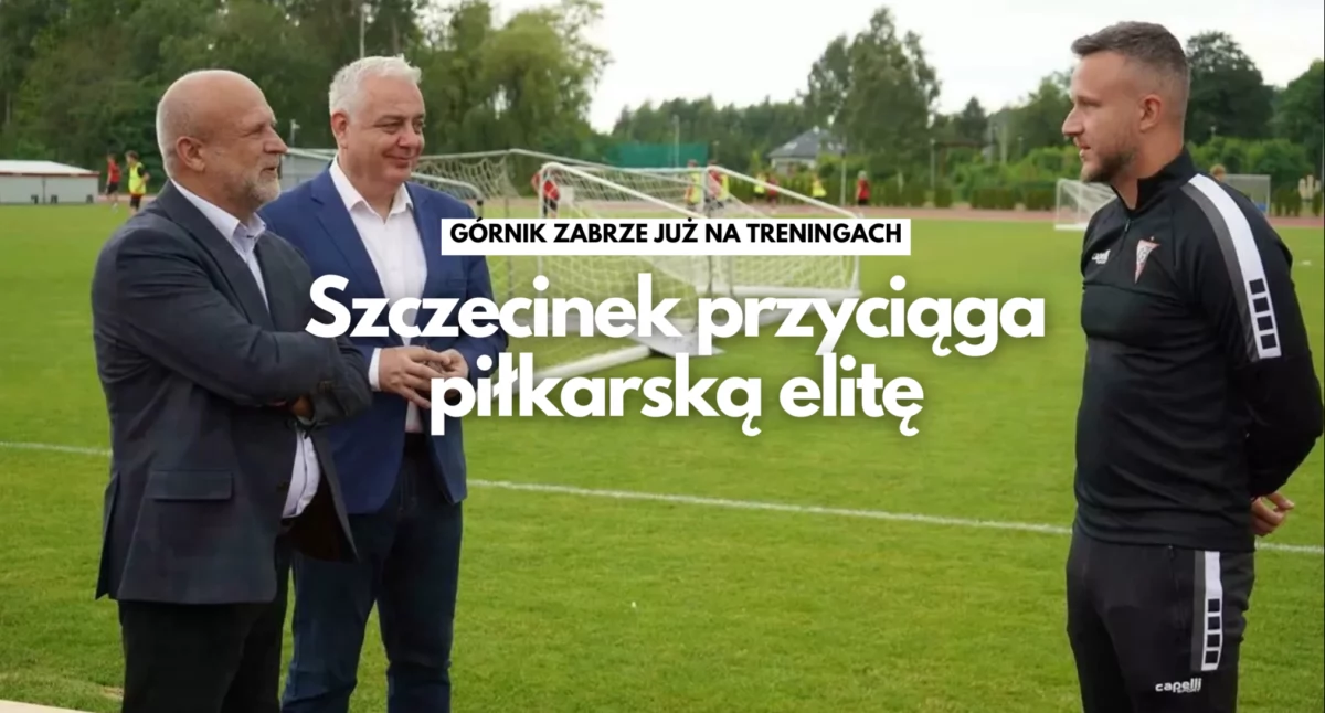 Górnik Zabrze wybiera Szczecinek. Starosta zadowolony, trener chwali bazę