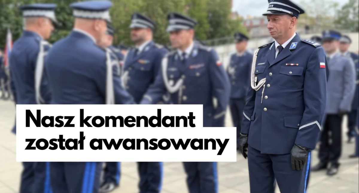 Wyższy stopień dla szefa szczecineckiej komendy. Komendant Sawicki - inspektorem