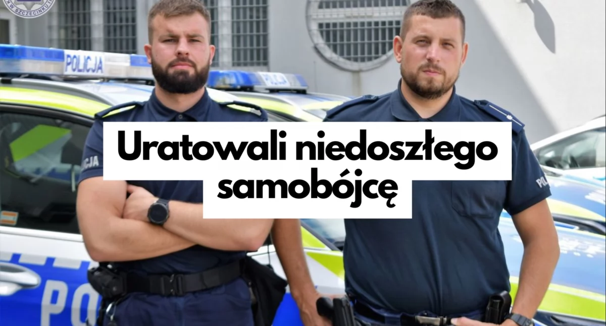 Chciał popełnić samobójstwo. Szybka reakcja funkcjonariuszy zapobiegła tragedii 