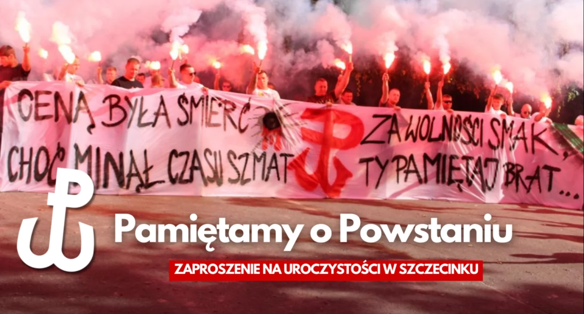 Powstanie Warszawskie 1944. Zaproszenie na szczecineckie uroczystości