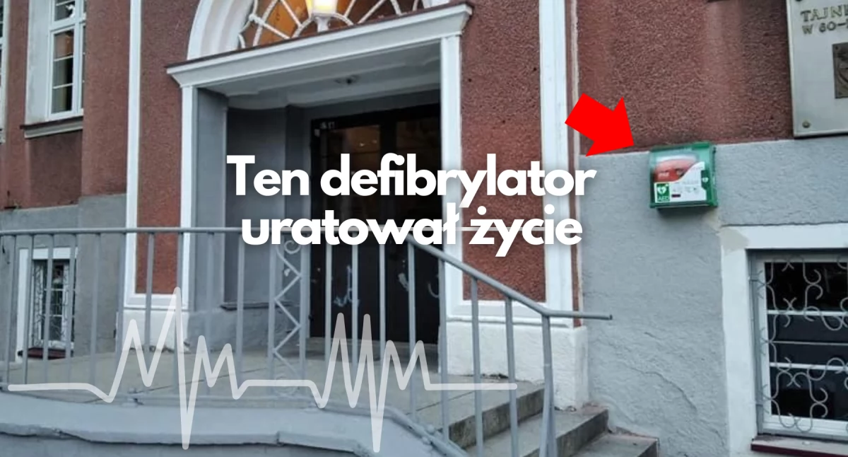 Defibrylator z „jedynki” uratował życie. To już czwarte użycie w tym roku