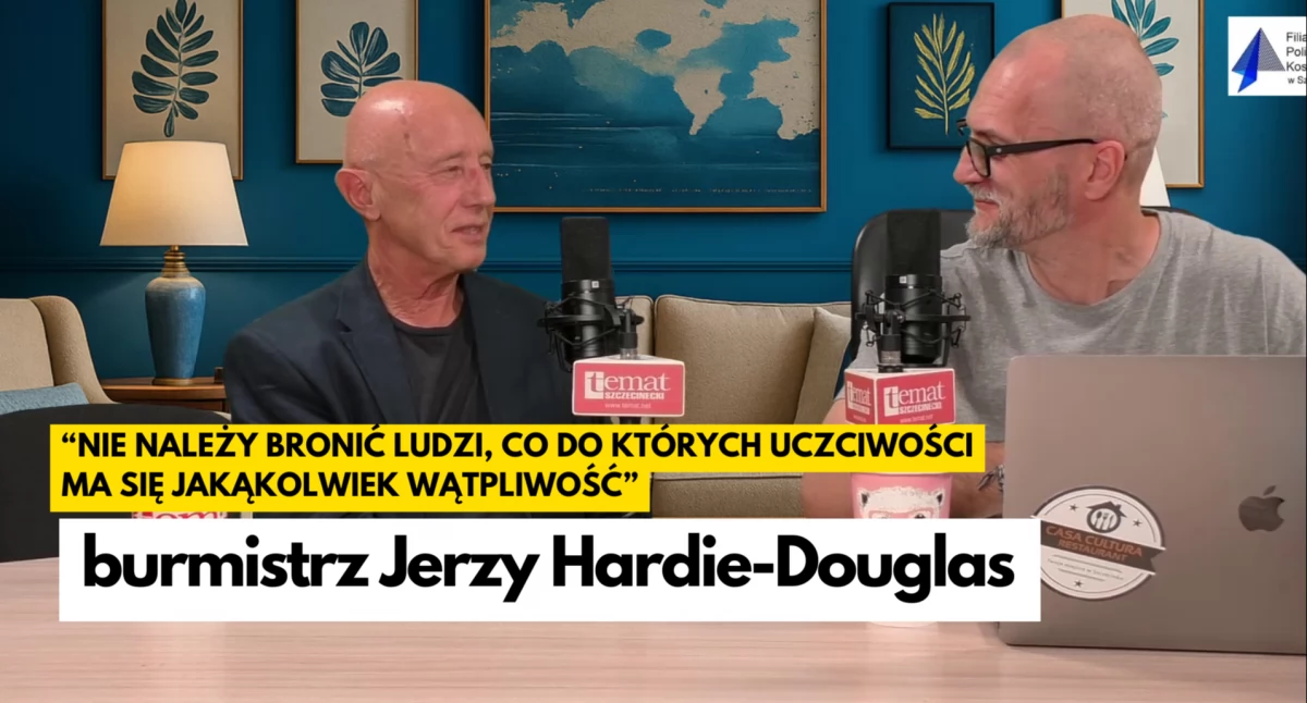 Flaga ukraińska, piłka nożna, Kronospan, wyroki sądowe. Burmistrz w studio Tematu