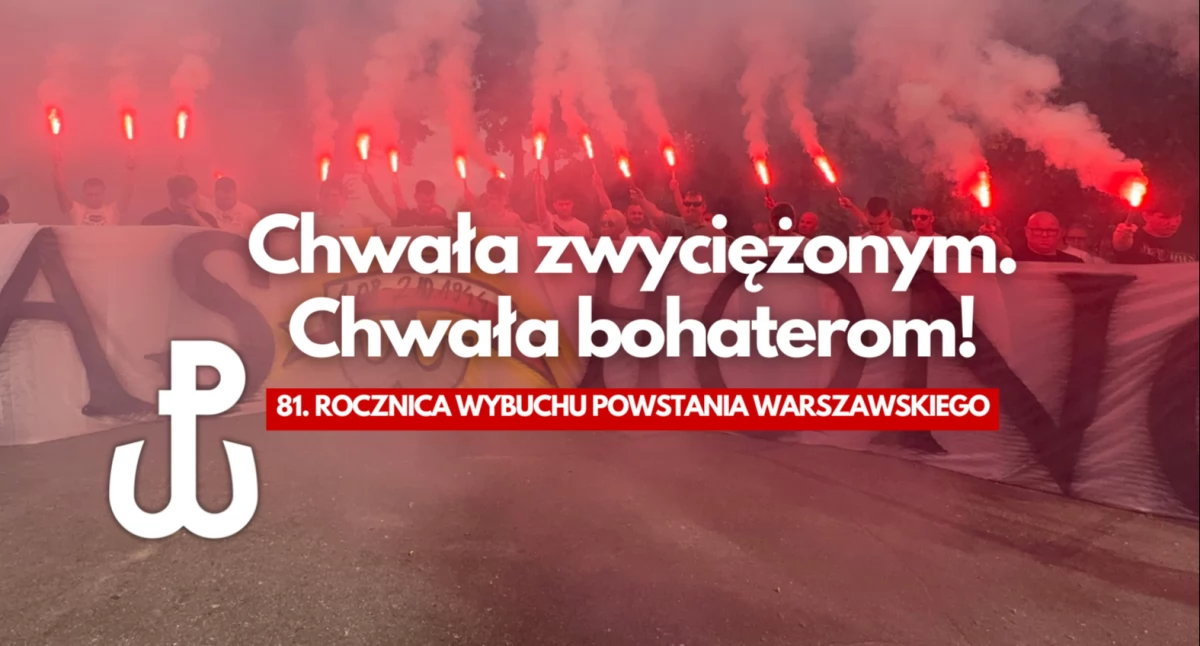 Cześć i chwała Bohaterom! W Szczecinku pamiętamy o Powstaniu Warszawskim