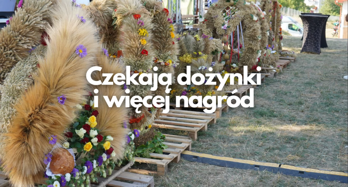 Dożynki z dodatkowymi pieniędzmi na nagrody. Pomaga sponsor
