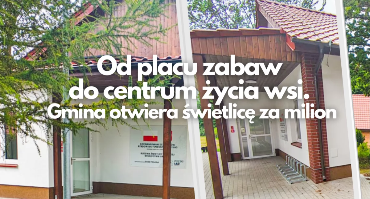 Gałowo kończy erę spotkań pod gołym niebem. W sobotę otwarcie świetlicy za milion złotych