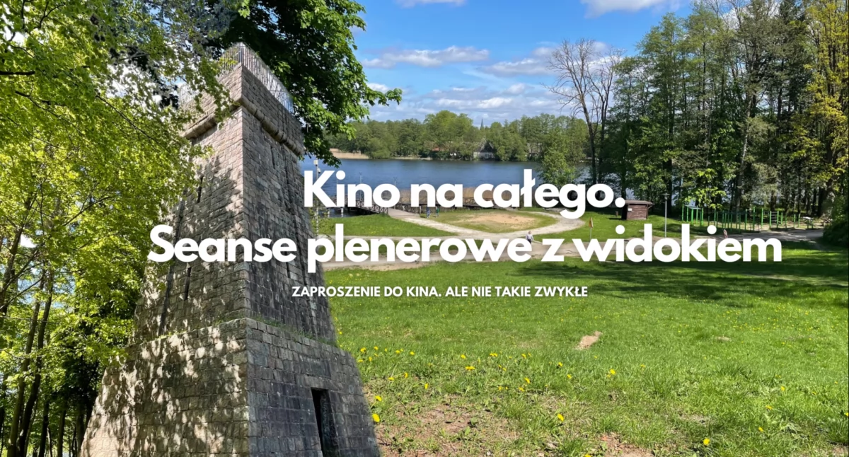 Koce, przekąski i kino nad Trzesieckiem. Środowy seans plenerowy pod wieżą Bismarcka