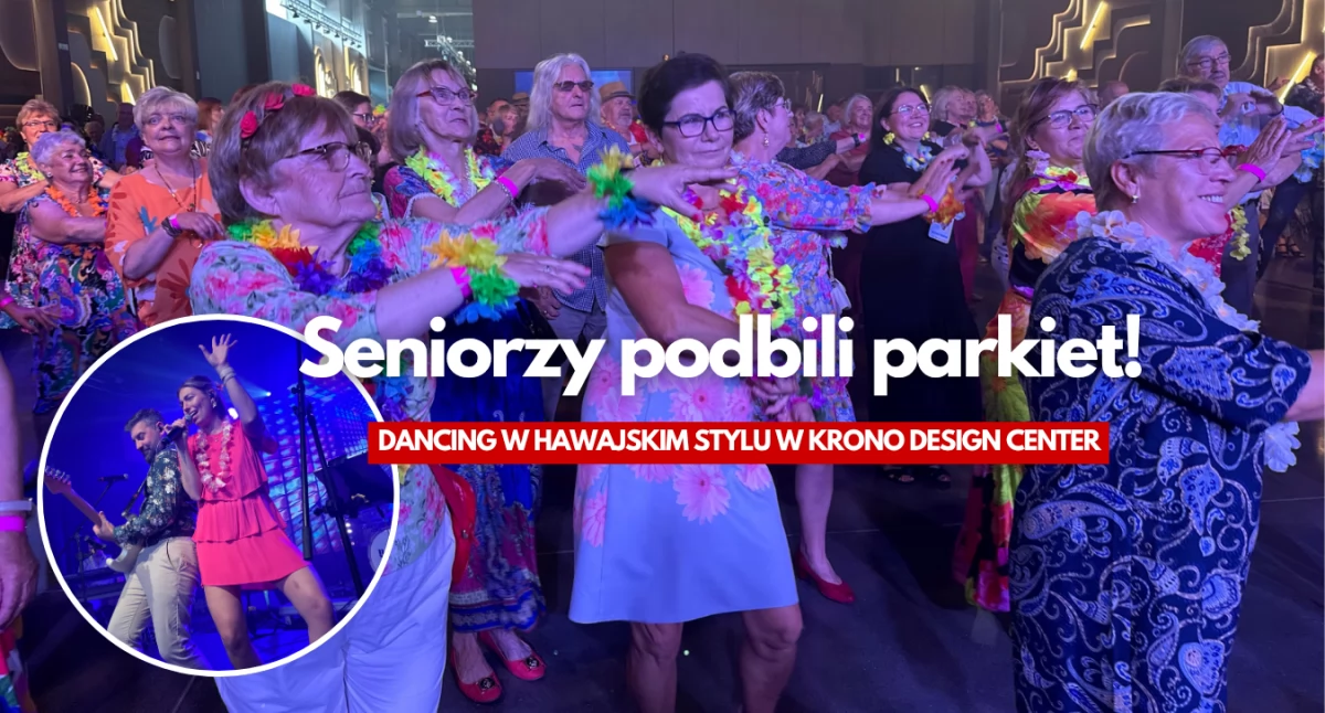 Hawaje jak nic. Seniorzy dosłownie szaleli na parkiecie